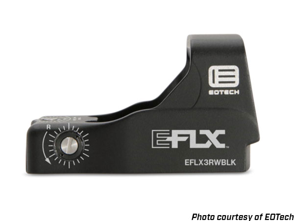 The EFLX red dot sight from EOTech.