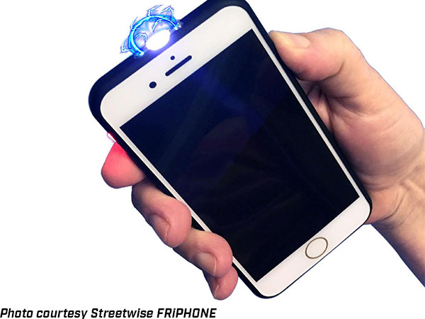 A cell phone that disguises itself as its really a stun gun