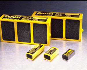 A variety of capsules and capsule containers that prevent rust, made by ZeRust