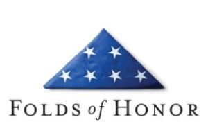 folds of honor folded flag logo